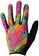 Handup Vented Gloves - Pineapples Carribbean, Full Finger, Large